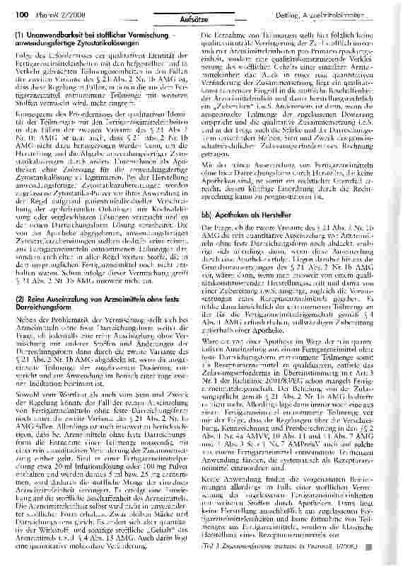 Vorschauseite 5: Arzneimitteleinheiten, Packungseinheiten und Teilmengen (Teil 2)