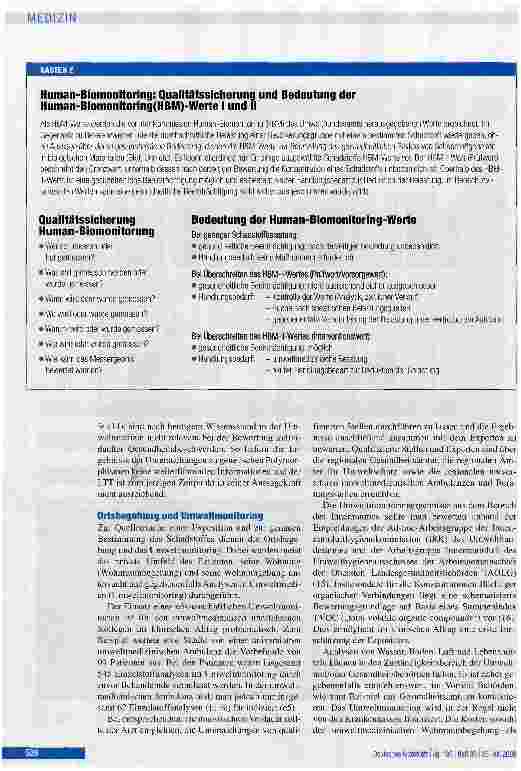 Vorschauseite 6: Klinische Umweltmedizin