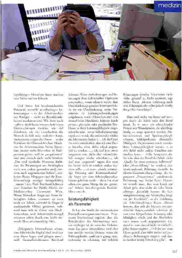 Vorschauseite 2: Macht Arbeit krank?
