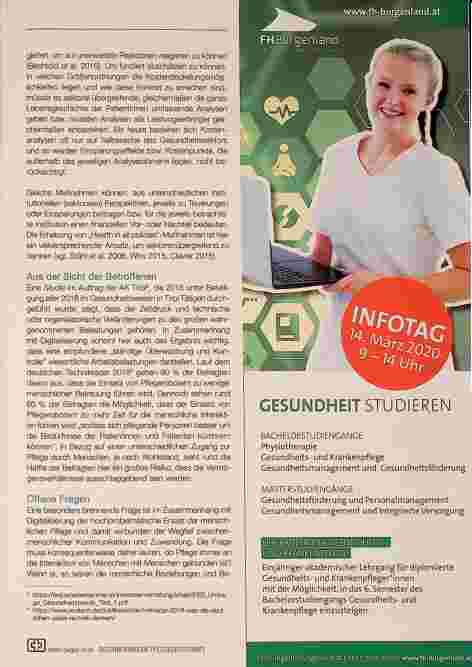 Vorschauseite 3: Digitalisierung in der Pflege