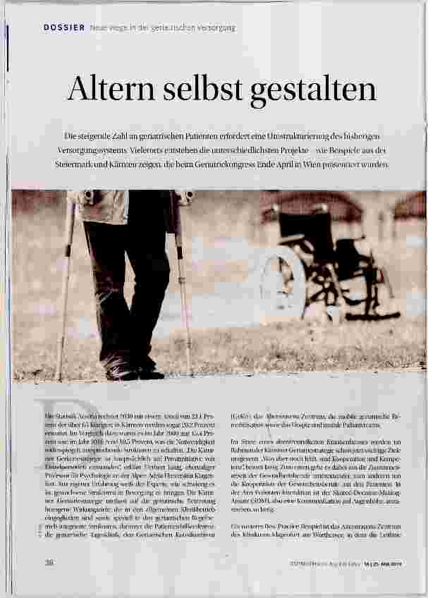 Vorschauseite 1: Altern selbst gestalten