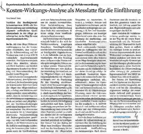Vorschauseite 1: Kosten-Wirlcungs-Analyse als Messlatte für die Einführung