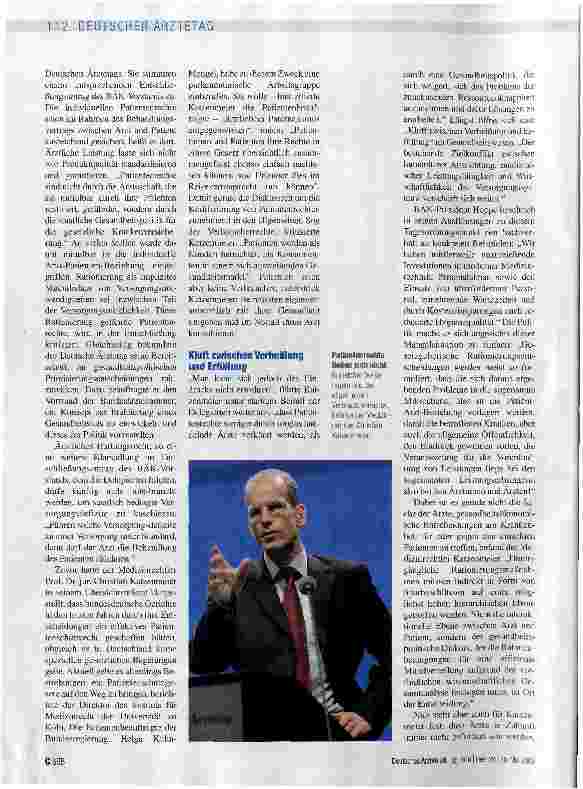 Vorschauseite 2: „Wir brauchen Transparenz und eine öffentliche Diskussion