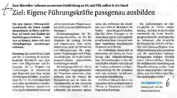 Vorschauseite 1: Ziel: Eigene Führungskräfte passgenau ausbilden