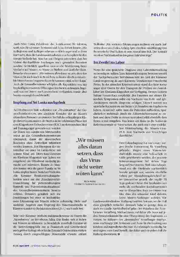 Vorschauseite 2: Phänomen Impfskepsis