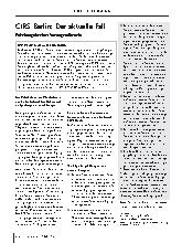 Vorschauseite 1: CIRS Berlin: Der aktuelle Fall Falschangabe einer Vorsorgevollmacht