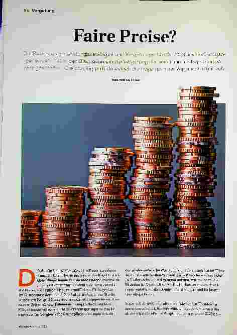 Vorschauseite 1: Faire Preise?