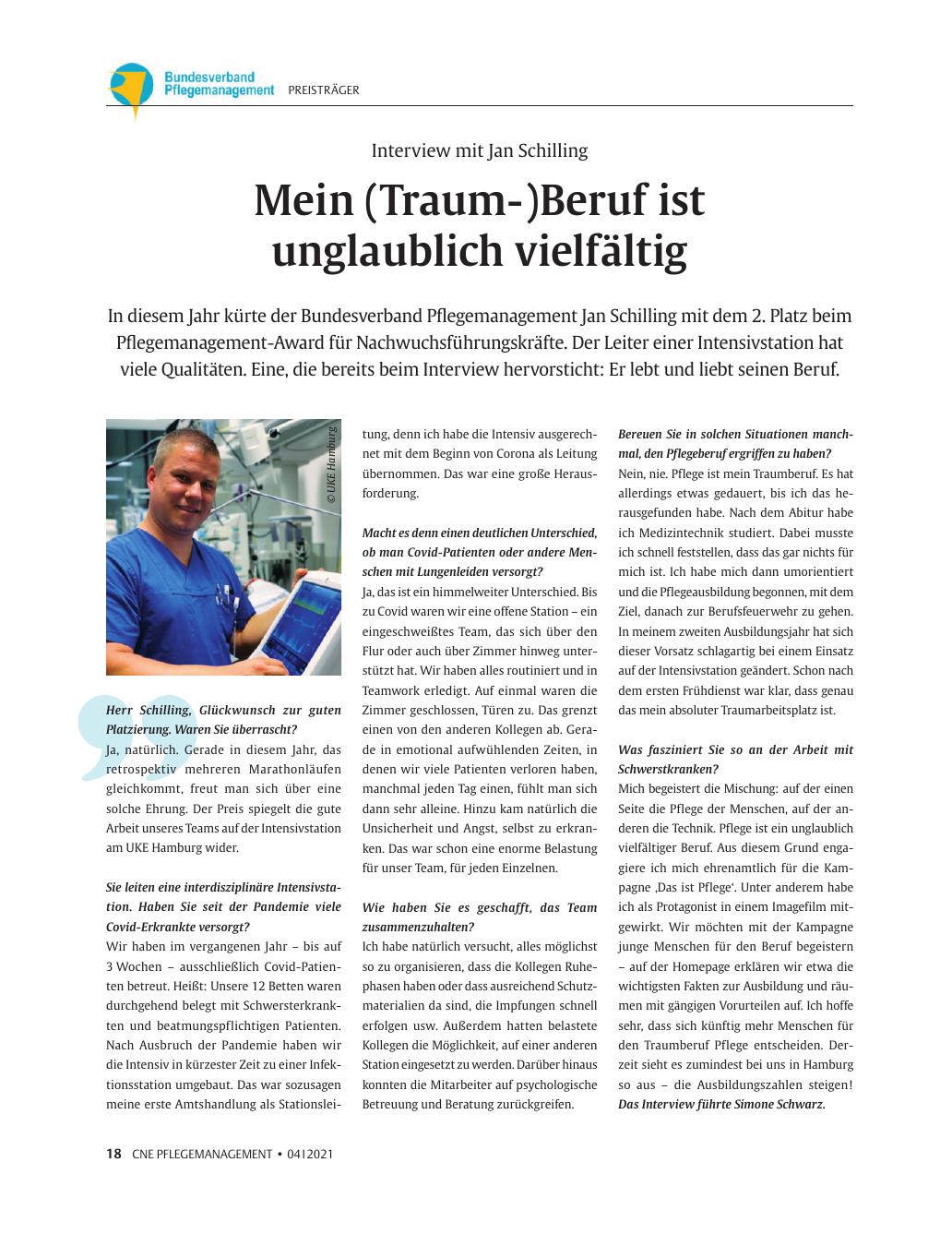 Vorschauseite 1: Mein (Traum-)Beruf ist unglaublich vielfältig.
