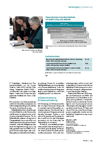 Vorschauseite 3: Value-Based Healthcare App-Entwicklung durch Co-Creation