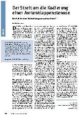 Vorschauseite 1: Der Streit um die Kodierung einer Aortenklappenstenose