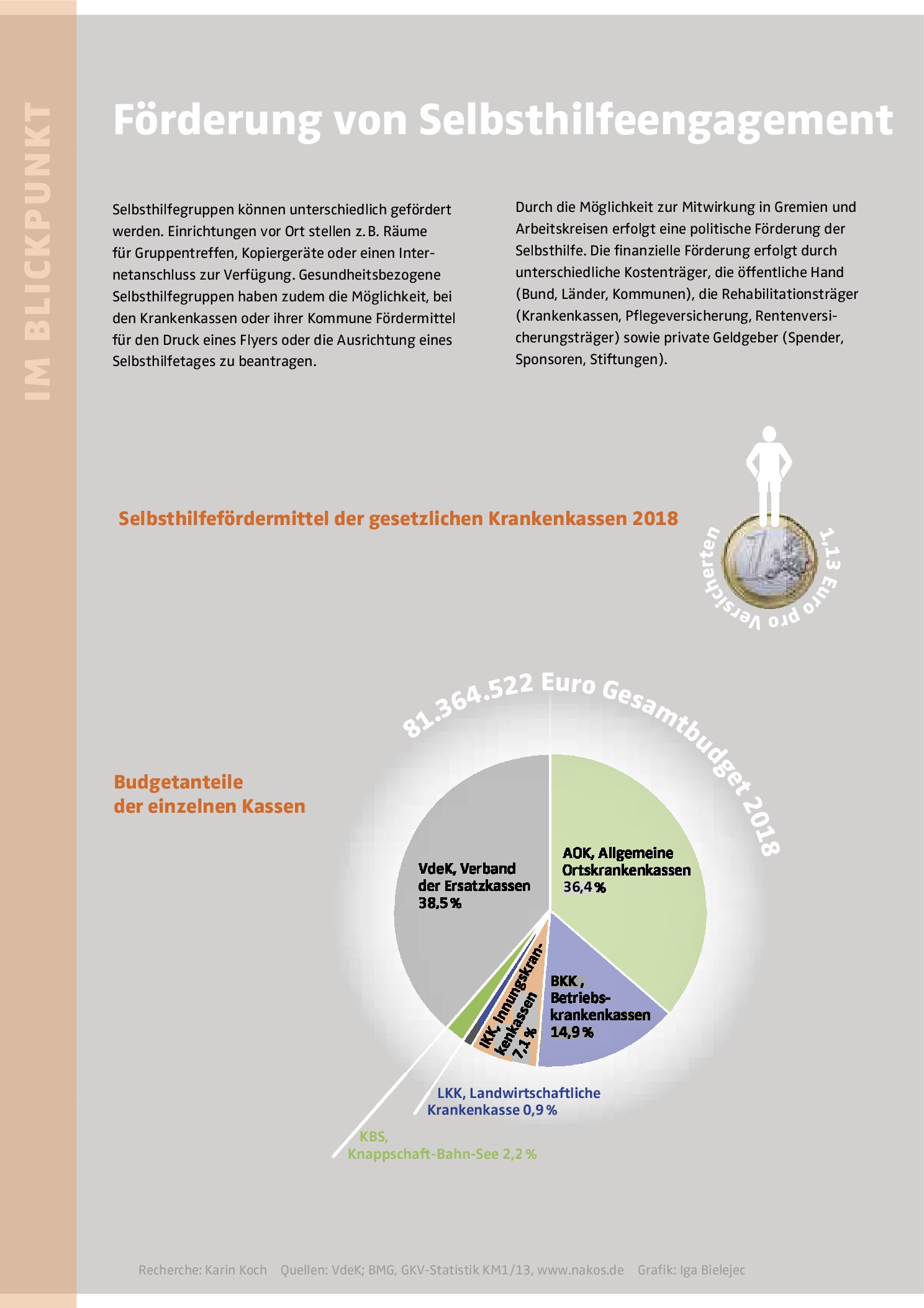 Vorschauseite 1: Förderung von Selbsthilfeengagement