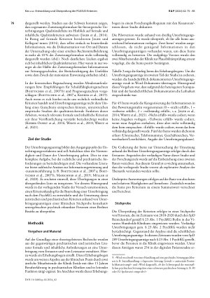 Vorschauseite 2: sychiatrische und rechtliche Anforderungen einer PsychKG-Unterbringung: Entwicklung und Überprüfung der PGASUS-Kriterien bei Unterbringungsanträgen nach § 23 Abs. 1 PsychKG Berlin