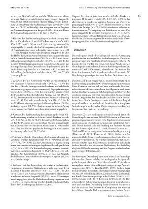 Vorschauseite 5: sychiatrische und rechtliche Anforderungen einer PsychKG-Unterbringung: Entwicklung und Überprüfung der PGASUS-Kriterien bei Unterbringungsanträgen nach § 23 Abs. 1 PsychKG Berlin