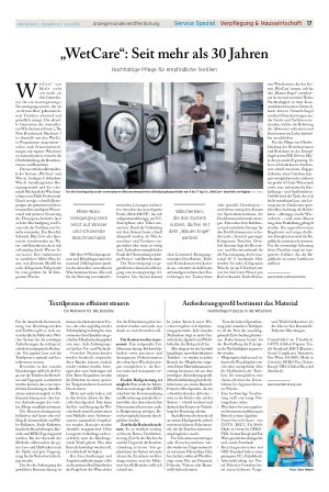 Vorschauseite 1: „WetCare“: Seit mehr als 30 Jahren