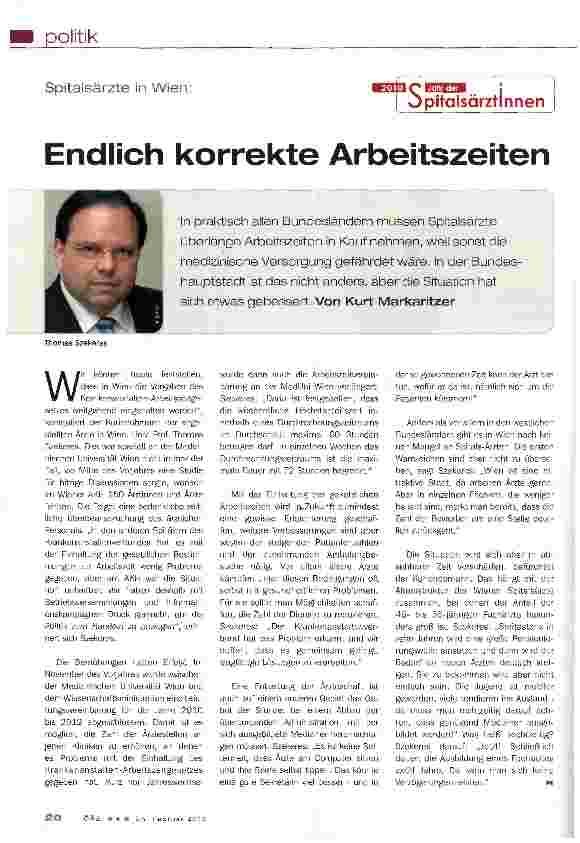 Vorschauseite 1: Endlich korrekte Arbeitszeiten