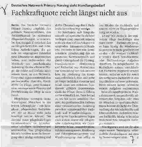 Vorschauseite 1: Fachkraftquote reicht längst nicht aus