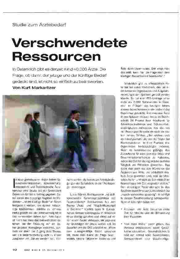 Vorschauseite 1: Verschwendete Ressourcen