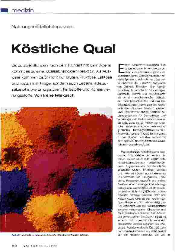Vorschauseite 1: Köstliche Qual