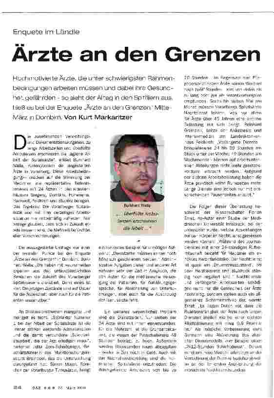 Vorschauseite 1: Ärzte an den Grenzen