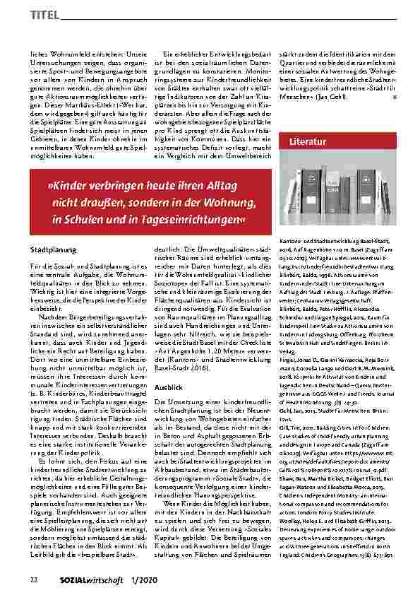 Vorschauseite 3: Eine Stadt für alle