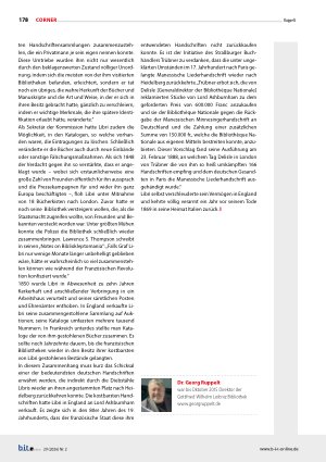 Vorschauseite 3: Von Bücherschändern, Bücherdieben und Verbrechen aus Bücherleidenschaft – Teil 7 –