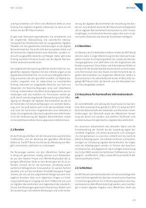 Vorschauseite 3: Digitale Teilhabe fördern: Die Überwachungsstelle des Bundes für Barrierefreiheit von Informationstechnik (BFIT-Bund) stellt sich vor