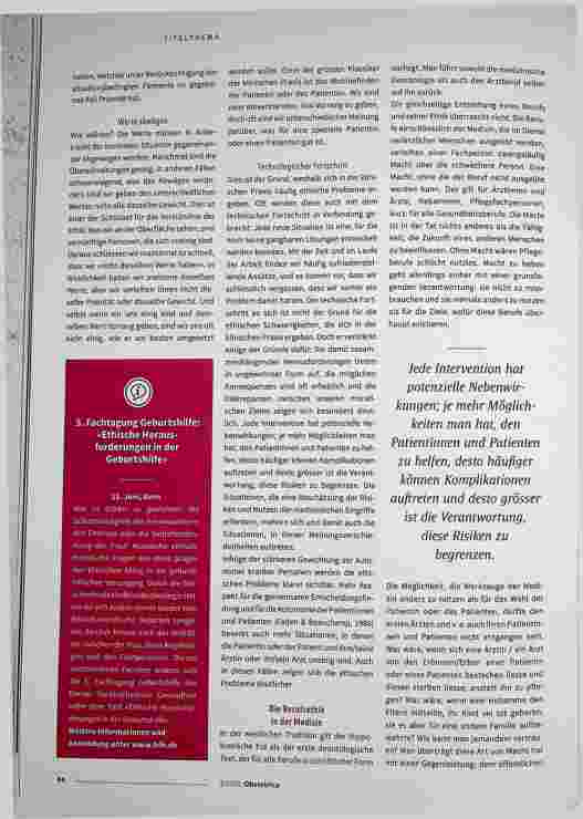 Vorschauseite 3: Ethik hilft, über Werte und deren Konflikte nachzudenken.