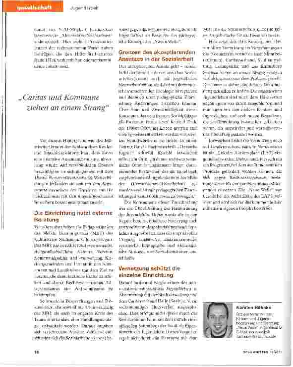 Vorschauseite 3: Vernetzung stärkt die Abwehrkräfte