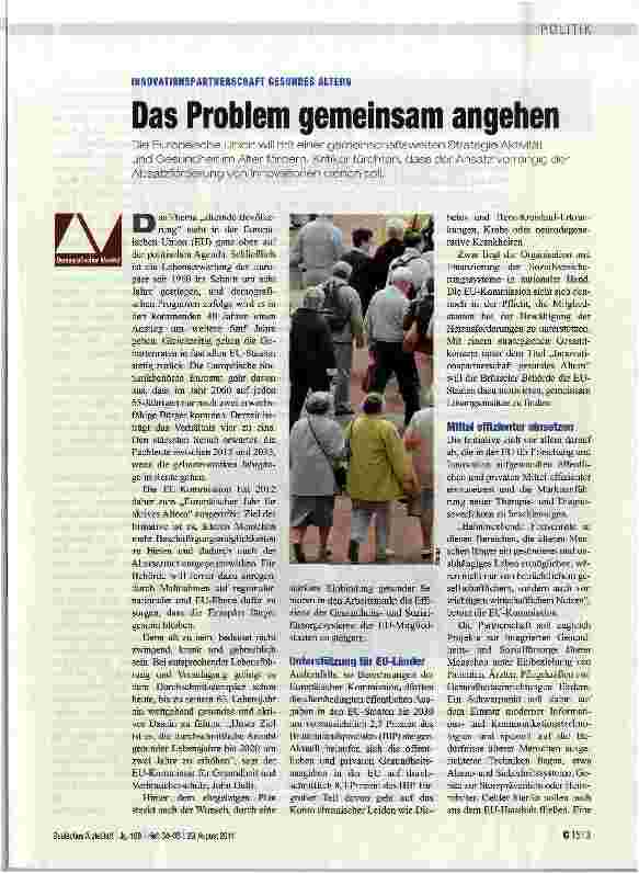 Vorschauseite 1: Das Problem gemeinsam angehen