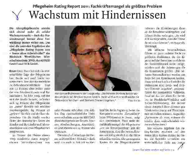 Vorschauseite 1: Wachstum mit Hindernissen