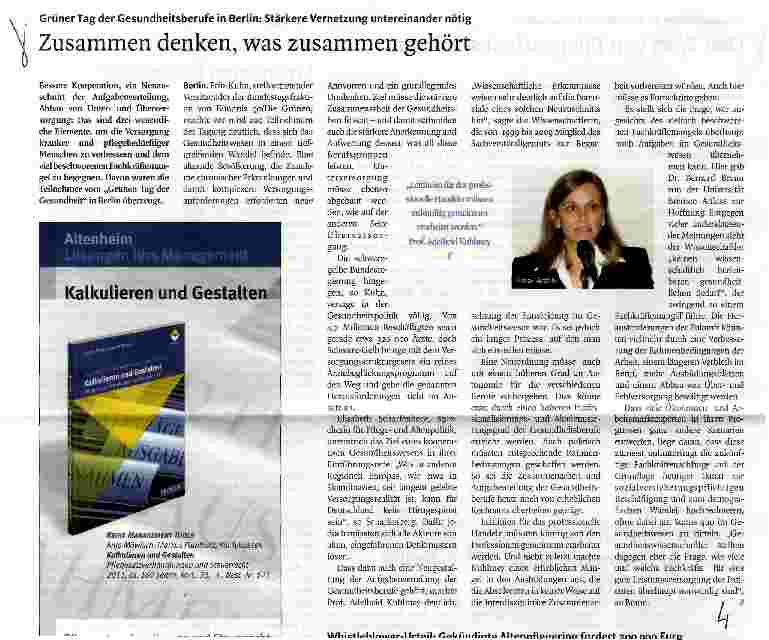 Vorschauseite 1: Zusammen denken, was zusammen gehört