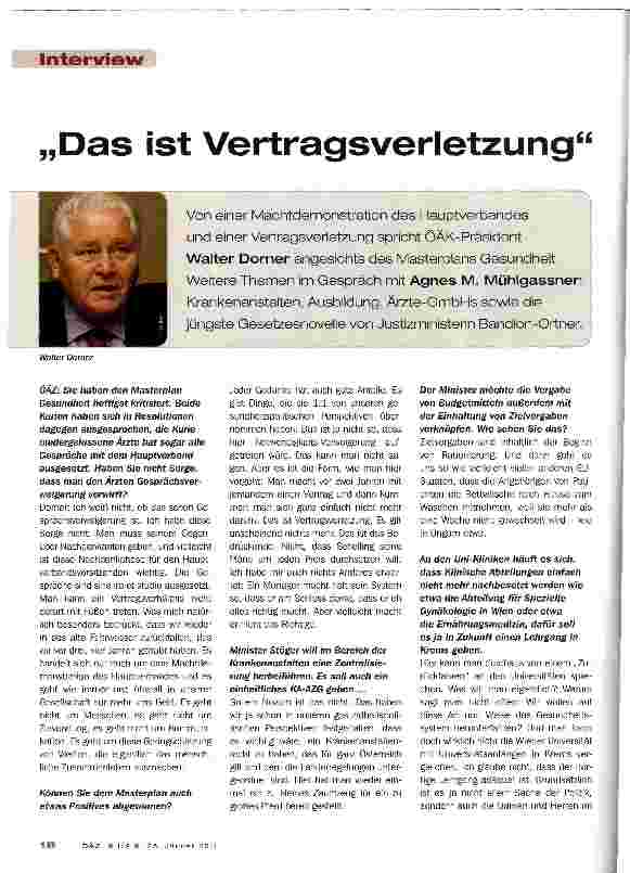 Vorschauseite 1: „Das ist Vertragsverletzung
