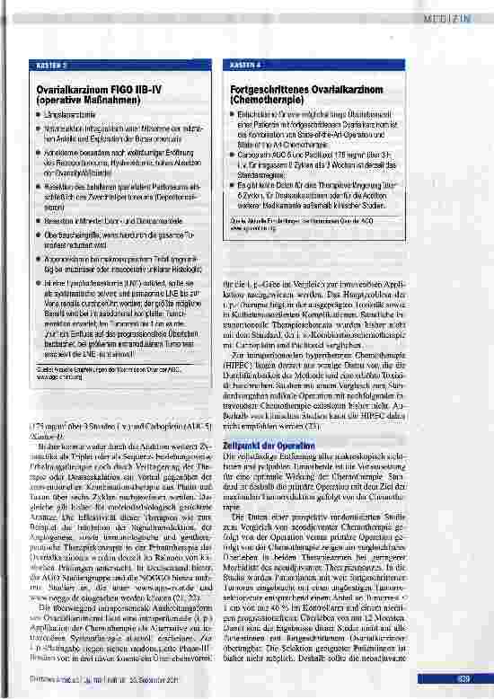 Vorschauseite 5: Ovarialkarzinom