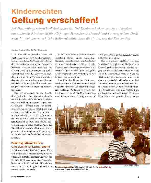 Vorschauseite 1: Geltung verschaffen!