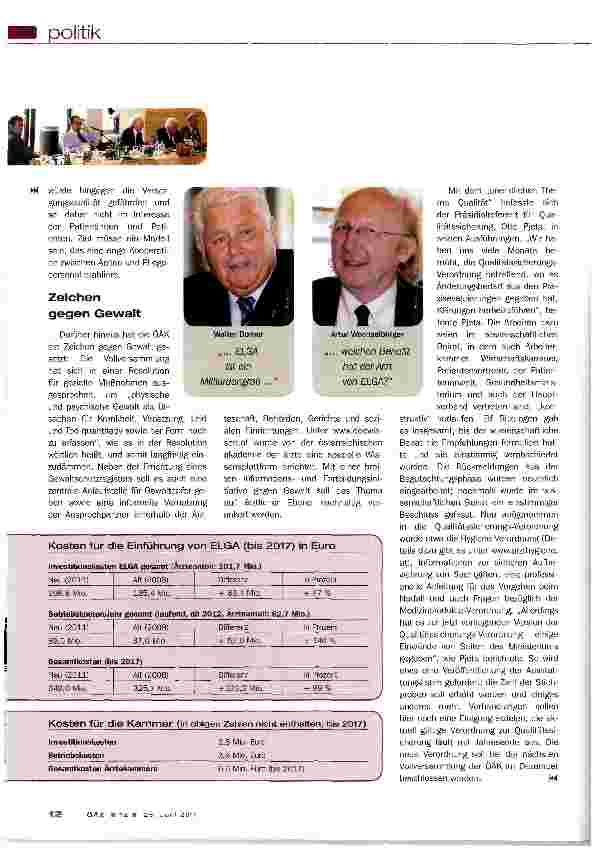 Vorschauseite 3: Im Brennpunkt: E-Health