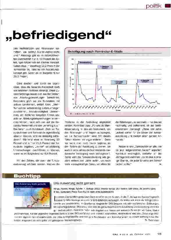 Vorschauseite 2: Ausbildungs-Qualität befriedigend