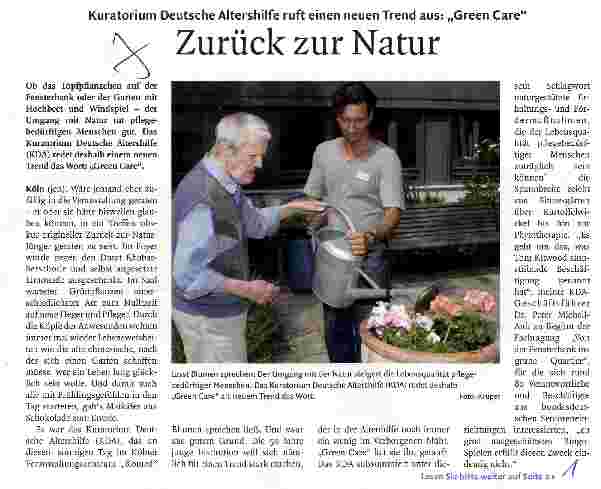 Vorschauseite 1: Zurück zur Natur