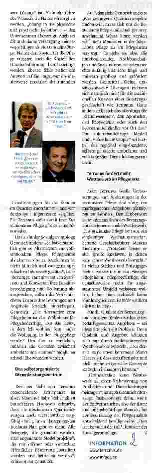 Vorschauseite 2: Keine Alternative zum Pflegeheim?