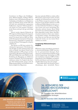 Vorschauseite 2: „Säureblocker“: wirksam, aber nicht harmlos