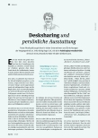 Vorschauseite 1: Desksharing und persönliche Ausstattung