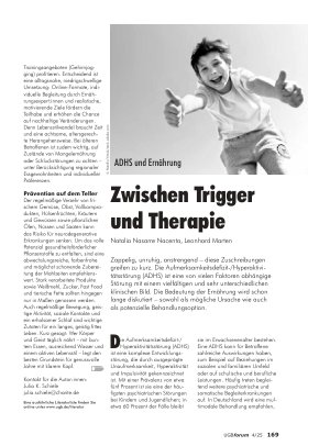 Vorschauseite 1: Zwischen Trigger und Therapie