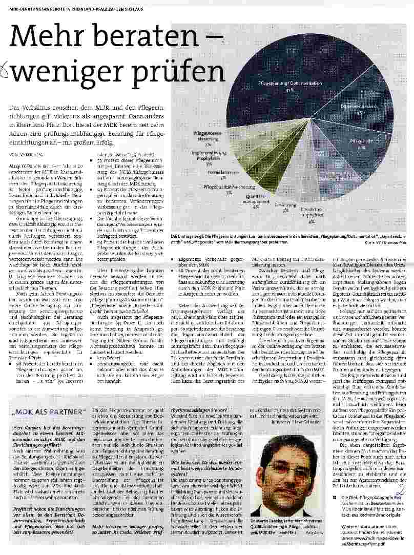 Vorschauseite 1: Mehr beraten -weniger prüfen