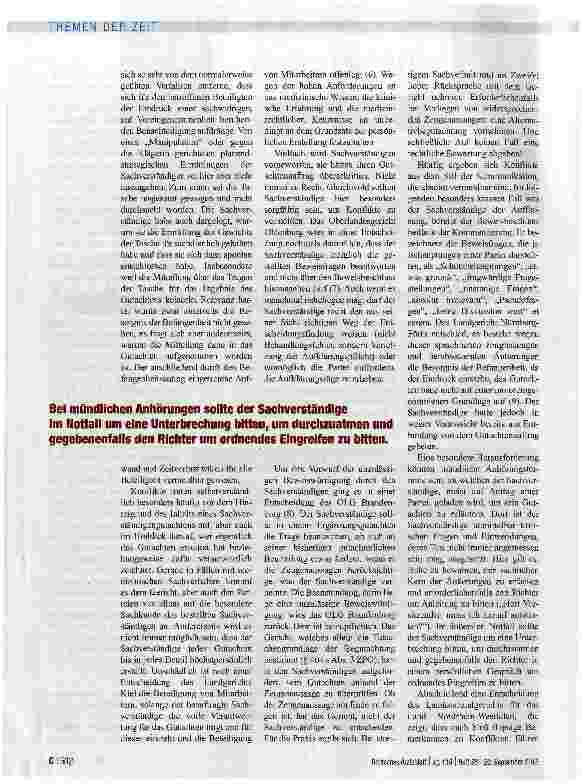 Vorschauseite 3: Anschein von Befangenheit vermeiden