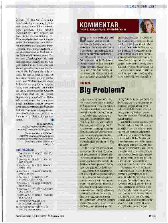 Vorschauseite 4: Anschein von Befangenheit vermeiden