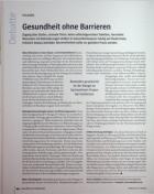 Vorschauseite 1: Gesundheit ohne Barrieren