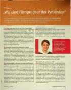Vorschauseite 1: „Wir sind Fürsprecher der Patienten“