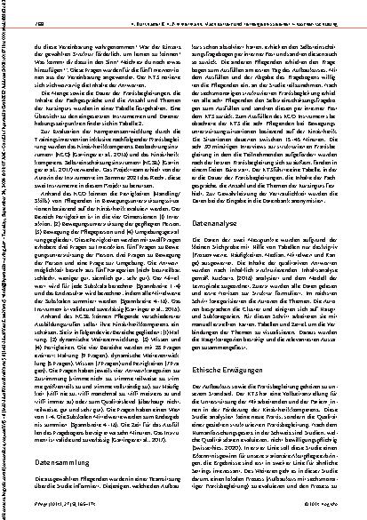 Vorschauseite 4: Die Entwicklung der Kinästhetikkompetenz in der stationären Akutpflege