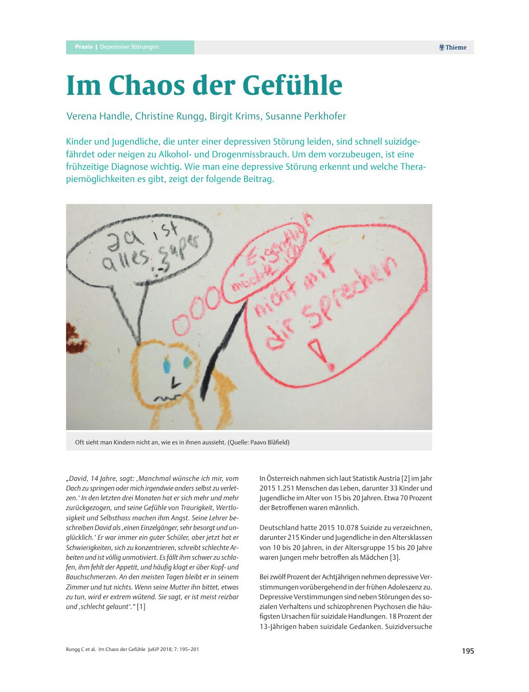 Vorschauseite 1: Im Chaos der Gefühle