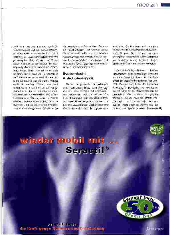 Vorschauseite 2: HyperhidroseTherapie in Stufen