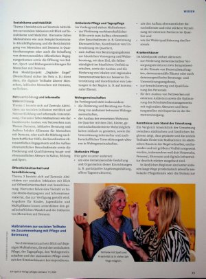 Vorschauseite 2: Soziale Teilhabe in der Nationalen Demenzstrategie
